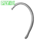 DV13-61 Homo sapiens rib third left ply