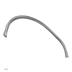 DV13-68 Homo sapiens rib seventh right inferior