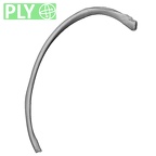 DV13-72 Homo sapiens rib ninth right ply