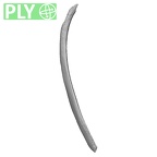 DV14-80 Homo sapiens rib fourth right ply