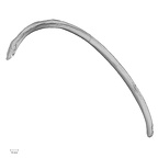 DV14-87 Homo sapiens rib sixth right inferior