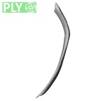 DV14-96 Homo sapiens rib tenth left ply