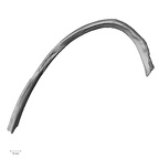 DV15-83 Homo sapiens rib eighth left inferior