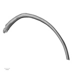 DV15-87 Homo sapiens rib tenth left superior