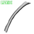 DV16-42 Homo sapiens rib ply