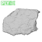 DV14-180o Homo sapiens cranium fragment ply