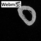 DV13-93 Homo sapiens hand phalanx second proximal left ct stack movie