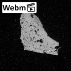 DV16-156 Homo sapiens bone fragment ct stack movie
