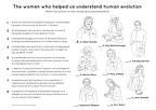Human evolution activity book Page 11