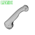 NH CAM1 230 Gorilla gorilla gorilla hand phalanx fifth proximal left ply