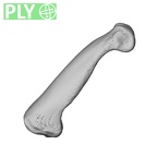 NH CAM1 230 Gorilla gorilla gorilla hand phalanx third proximal left ply