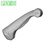 PC MER32 372 Gorilla gorilla gorilla hand phalanx fourth proximal right ply