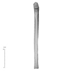 NH MER32 333 Gorilla gorilla ssp. ulna left anterior