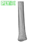 NH MER32 333 Gorilla gorilla ssp. ulna left distal ply