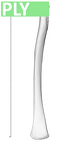 NH MER35 152 pan troglodytes radius right ply