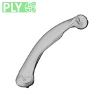 NH MER39 259 Piliocolobus preussi hand phalanx fourth proximal left ply