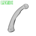 NH MER39 285 Piliocolobus preussi hand phalanx fourth proximal right ply
